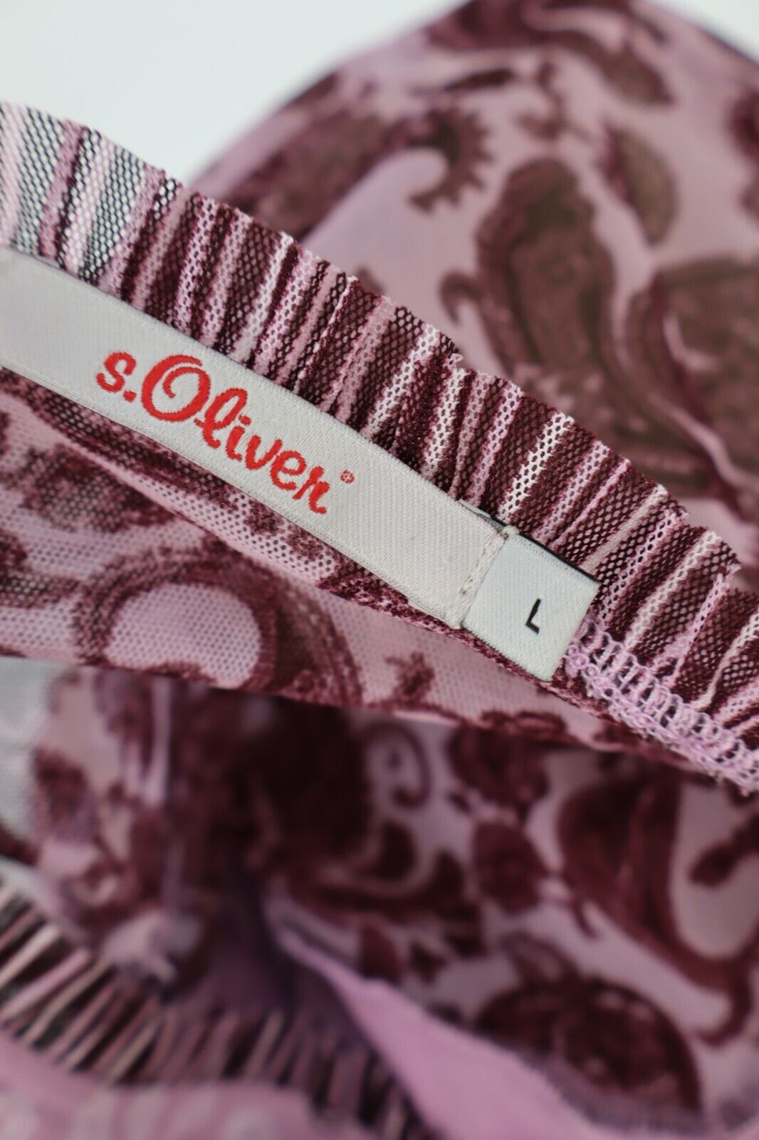 MAGLIA DONNA TG L WOMAN T-SHIRT FUNKY FAIR CHIFFON TRASPARENTE VINTAGE Y2K 00'S