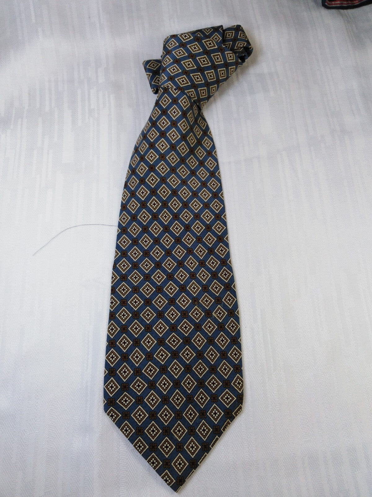 RIVE GAUCHE 100% SETA SILK TIE CRAVATTA NECKTIE ITALY VINTAGE CLASSIC
