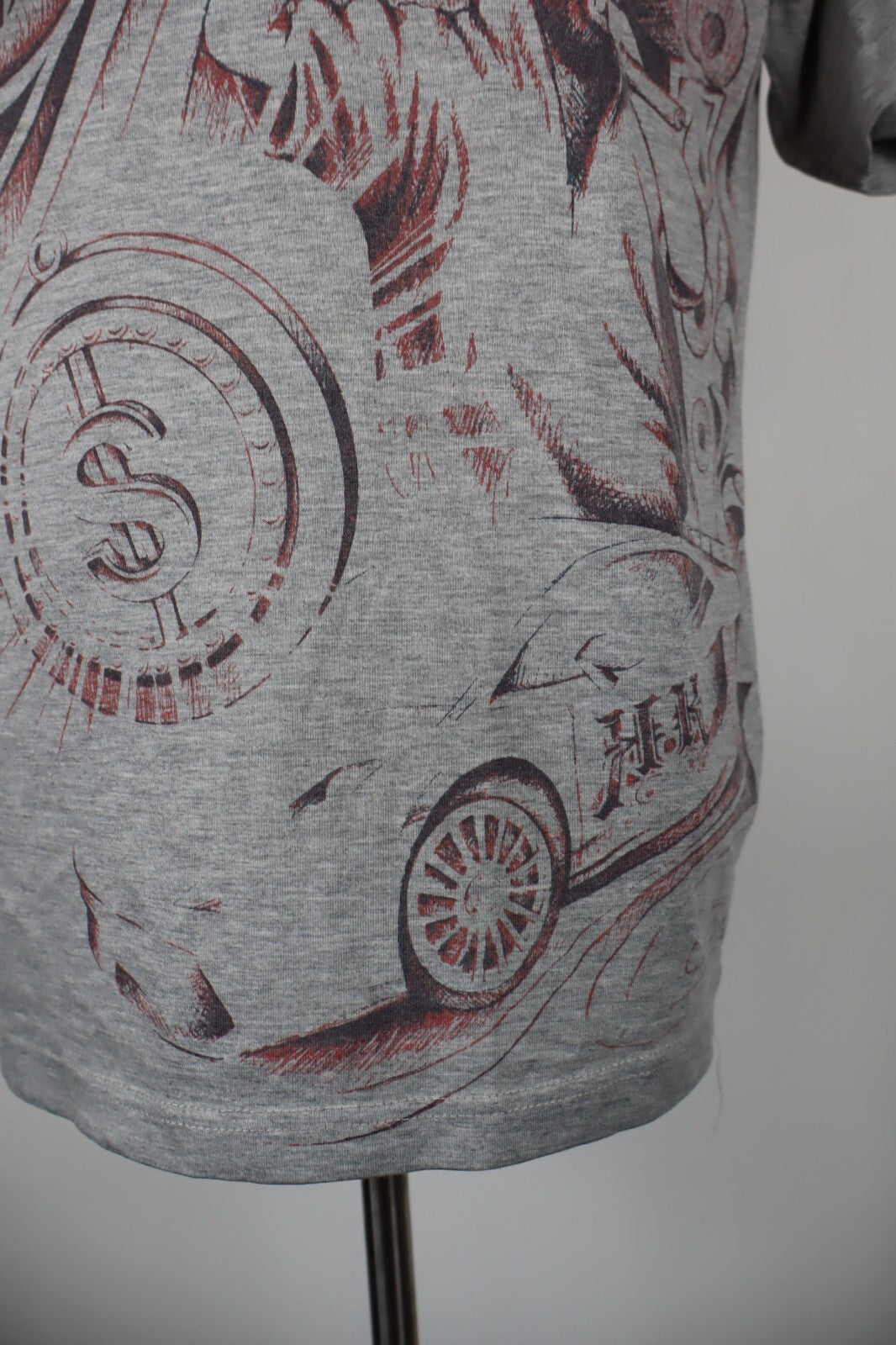 KARL KANI MAGLIA UOMO TG XS MAN T-SHIRT CASUAL VINTAGE COTONE COTTON