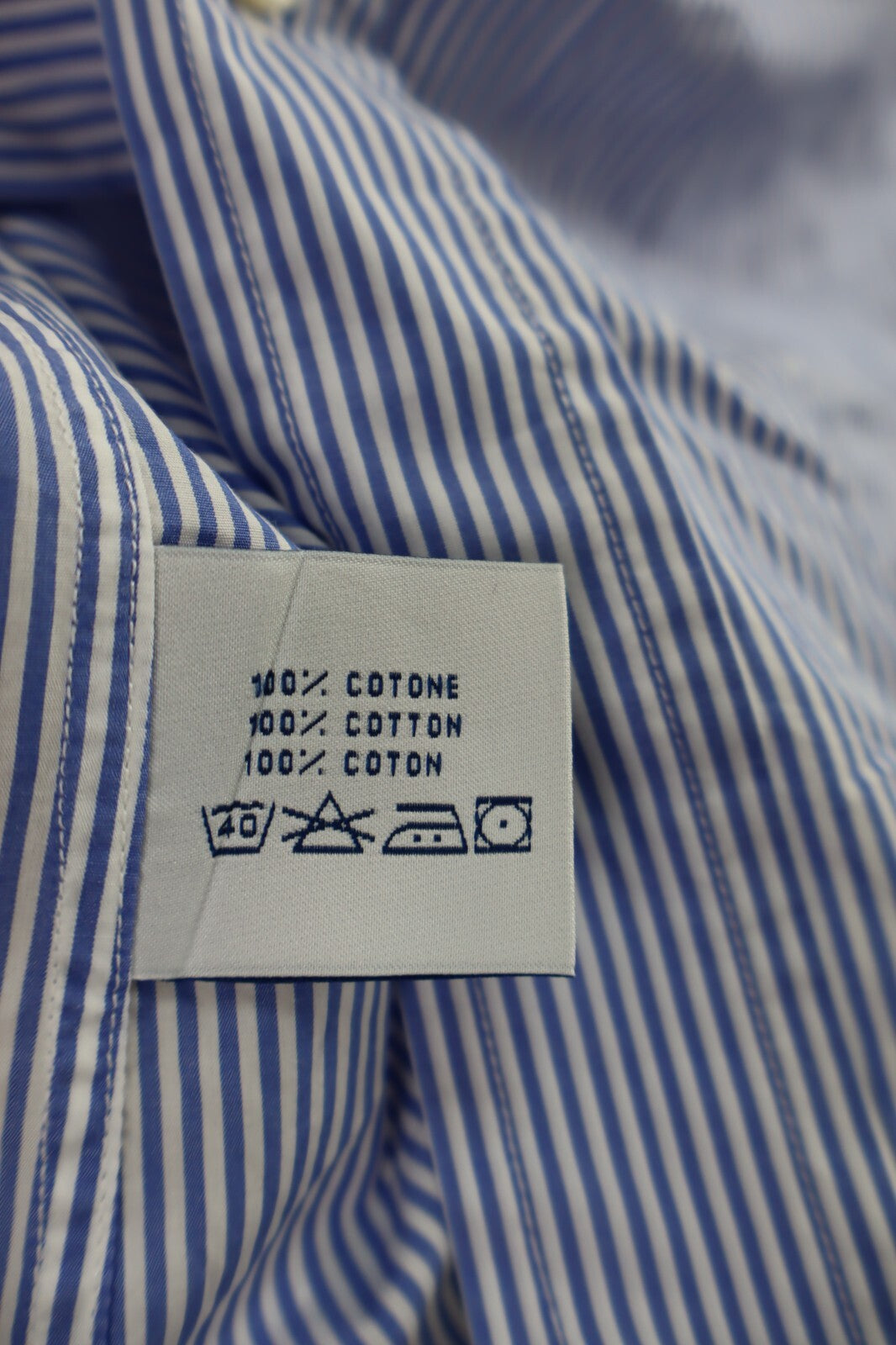 BOGGI MILANO CAMICIA COTONE UOMO TG 42 - 16 1/2 MAN CASUAL VINTAGE SHIRT COTTON