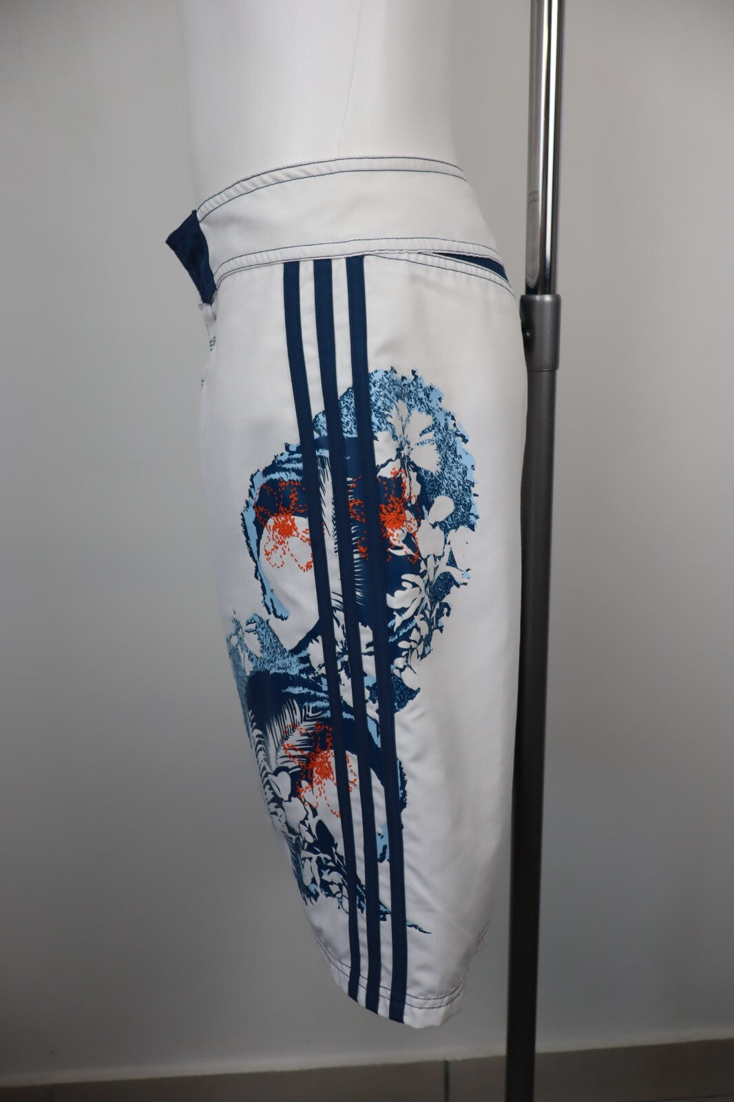 ADIDAS COSTUME PANTALONCINO MARE UOMO TG S MEN SWIMSUIT VINTAGE CASUAL