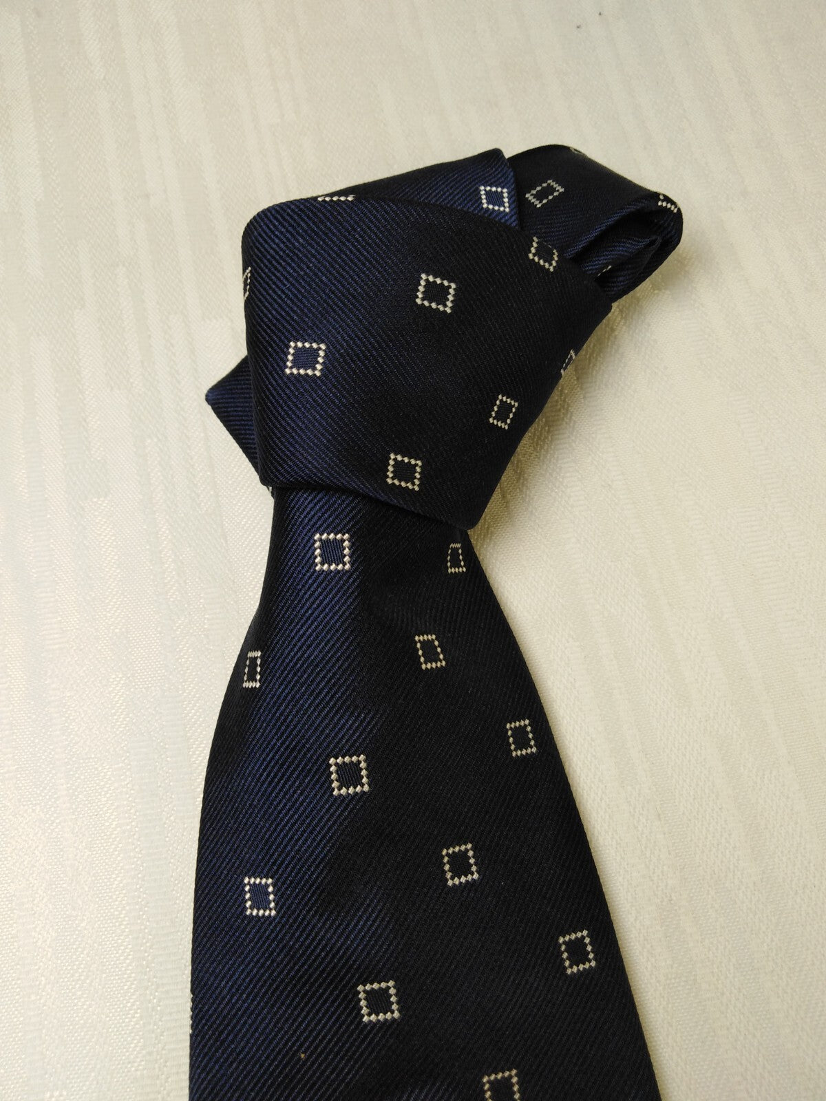 LES COPAINS 100% SILK TIE SETA CRAVATTA NECKTIE MADE IN ITALY CLASSIC