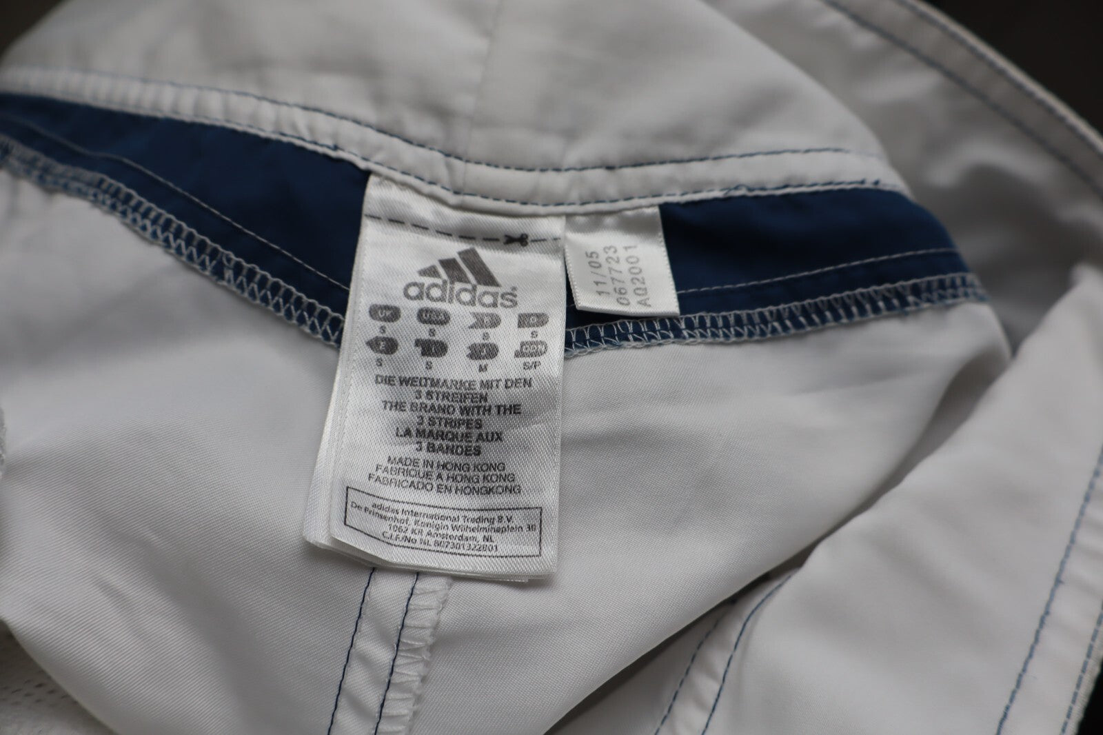 ADIDAS COSTUME PANTALONCINO MARE UOMO TG S MEN SWIMSUIT VINTAGE CASUAL