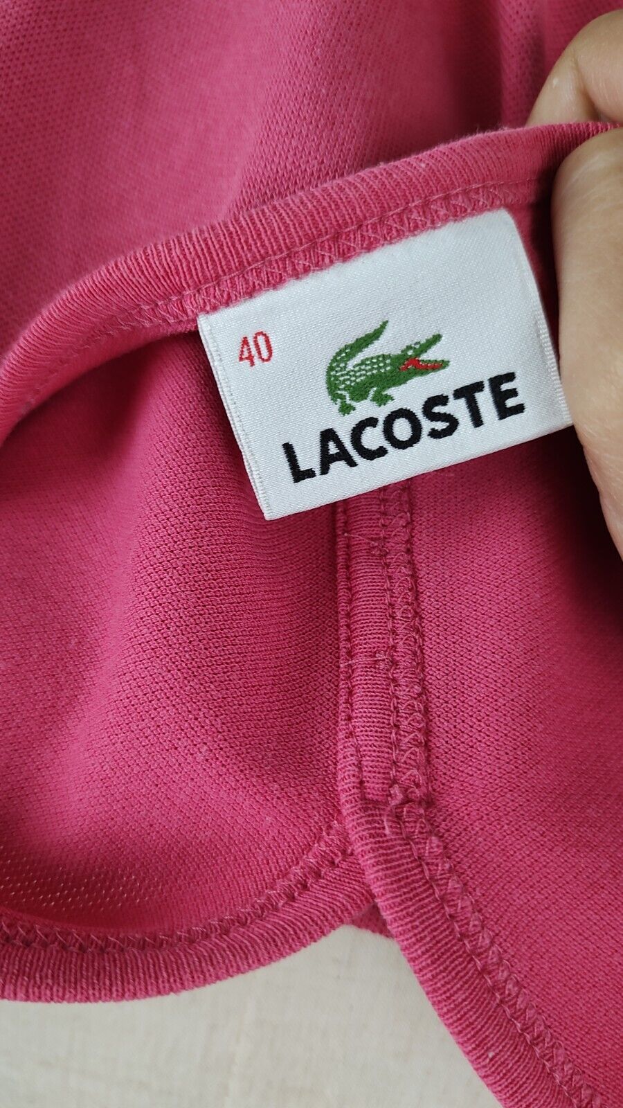 LACOSTE MAGLIA DONNA TG. 40 WOMAN CASUAL T-SHIRT COTONE