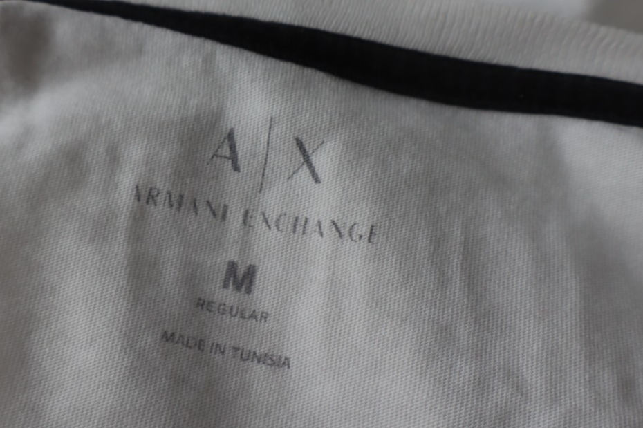 AX ARMANI EXCHANGE MAGLIA UOMO COTONE TG M MAN COTTON T-SHIRT CASUAL VINTAGE