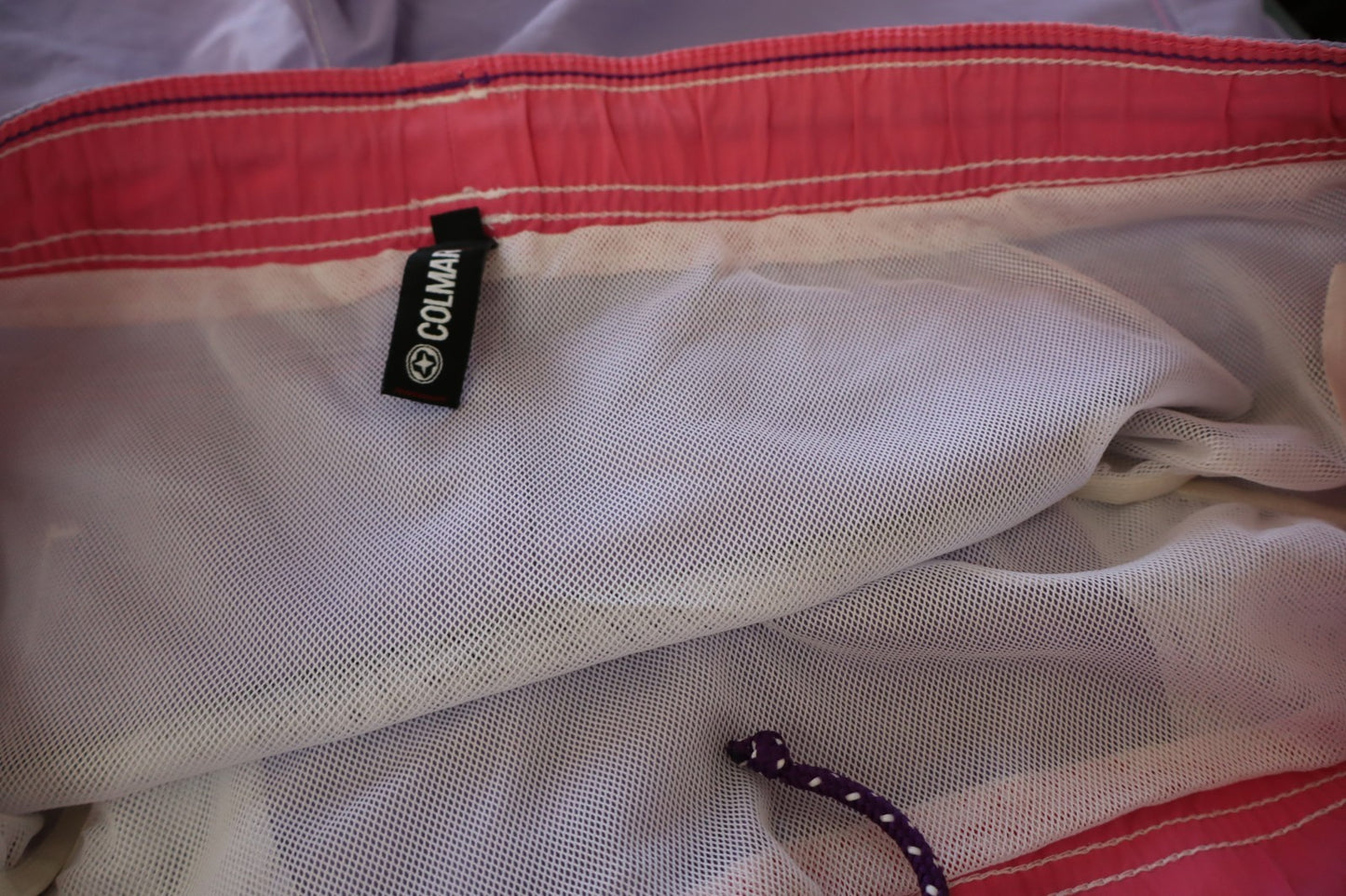 COLMAR COSTUME PANTALONCINO MARE UOMO TG 50 MEN SWIMSUIT VINTAGE CASUAL LOGO