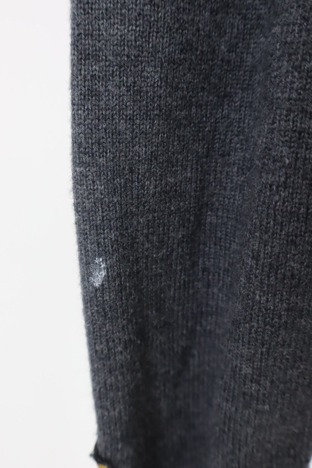 SUN68 MAGLIONE UOMO Tg. L MAN SWEATER CASUAL VINTAGE COTONE LANA CON TOPPE