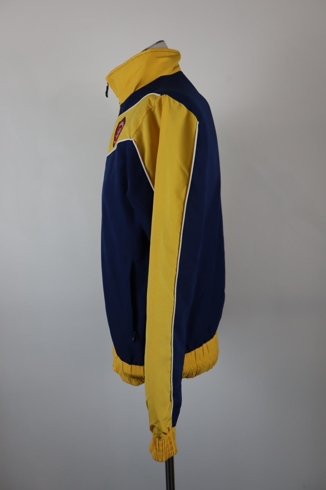 FRANKIE GARAGE PERUGIA GIACCA SPORT CALCIO UOMO Tg S MAN VINTAGE SOCCER JACKET