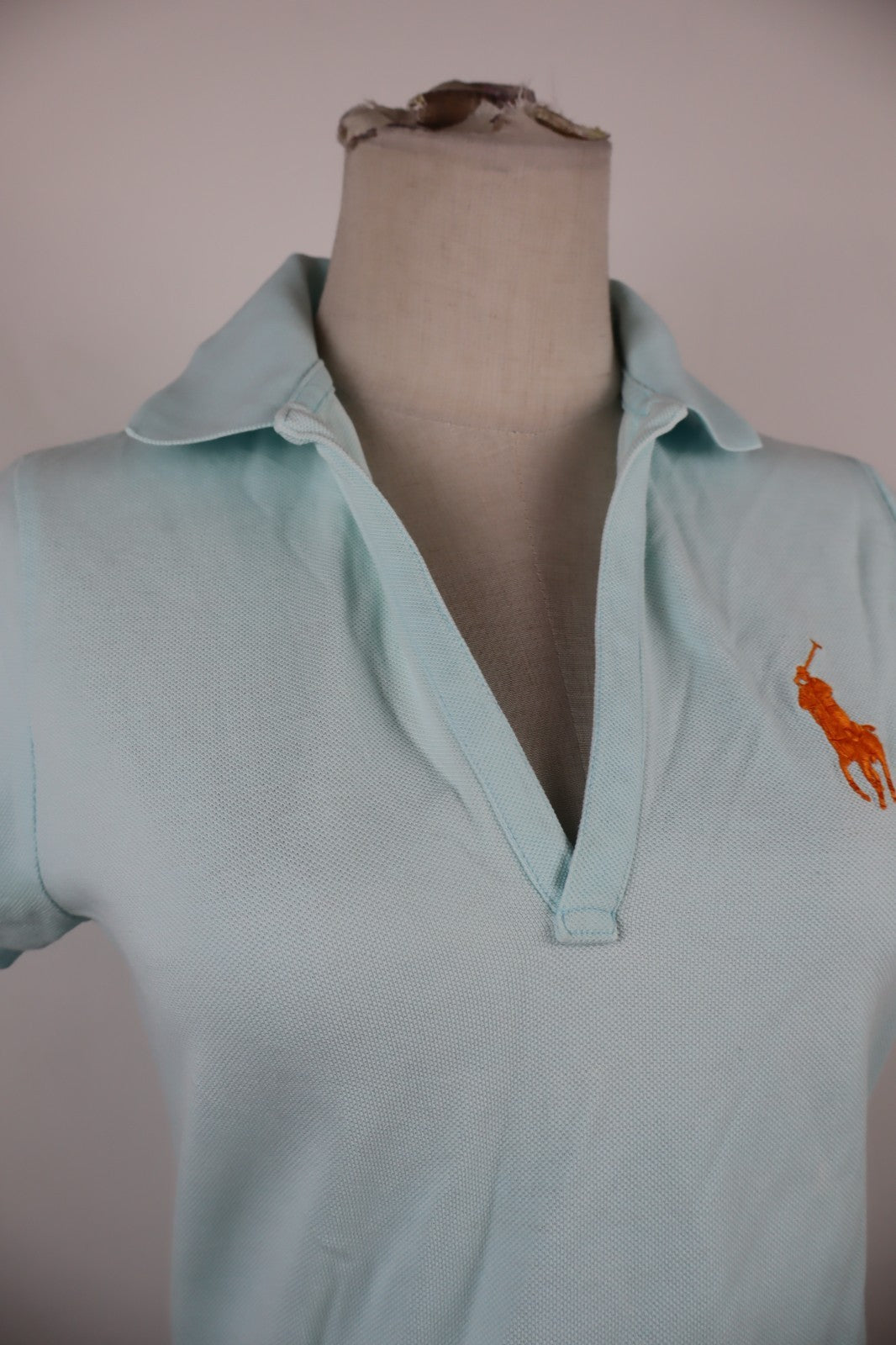 RALPH LAUREN POLO DONNA MAGLIA COTONE TG. XS WOMAN COTTON SHIRT CASUAL VINTAGE