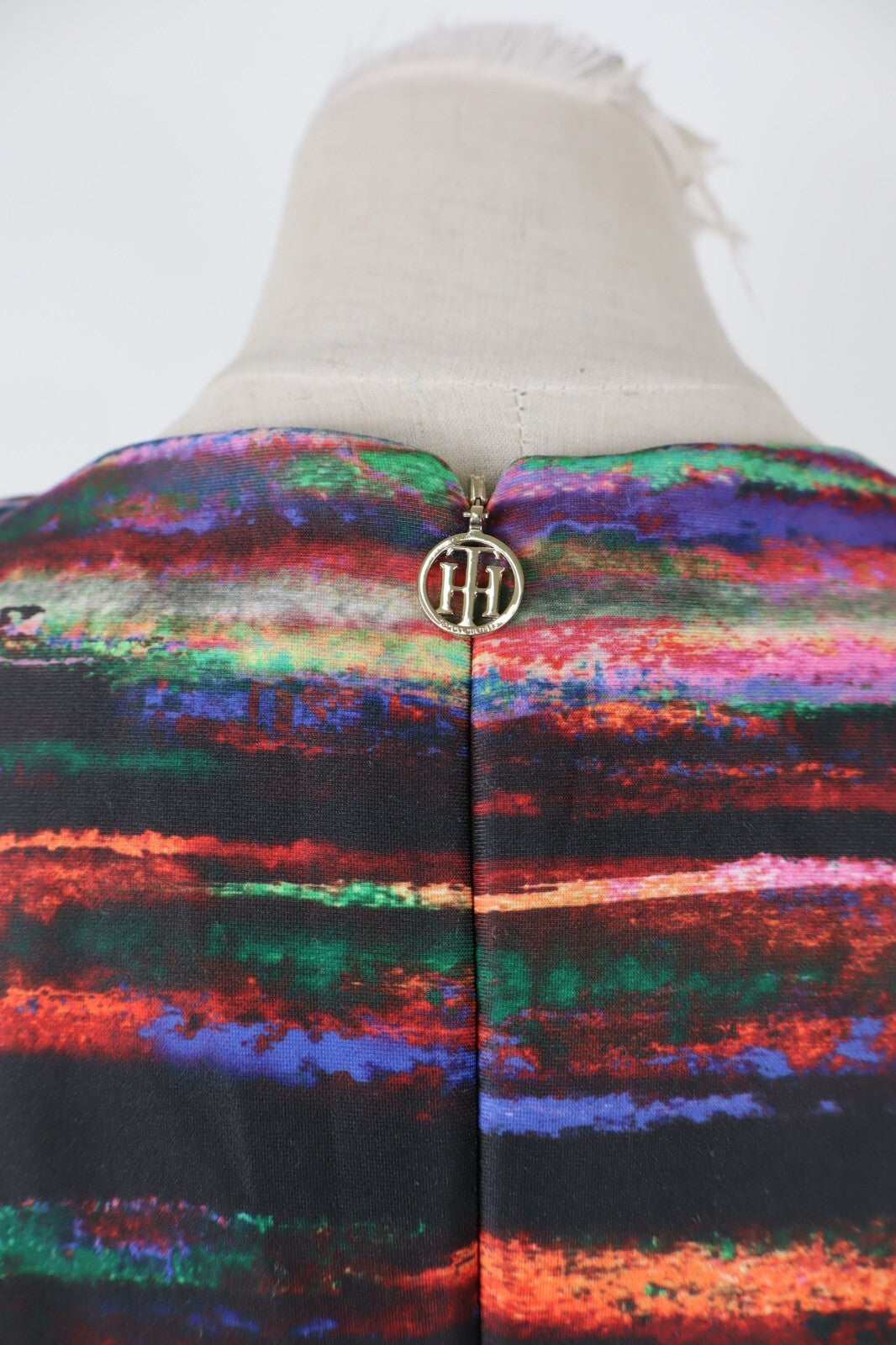 TOMMY HILFIGER VESTITO ABITO DONNA TG 4 WOMAN CASUAL VINTAGE DRESS