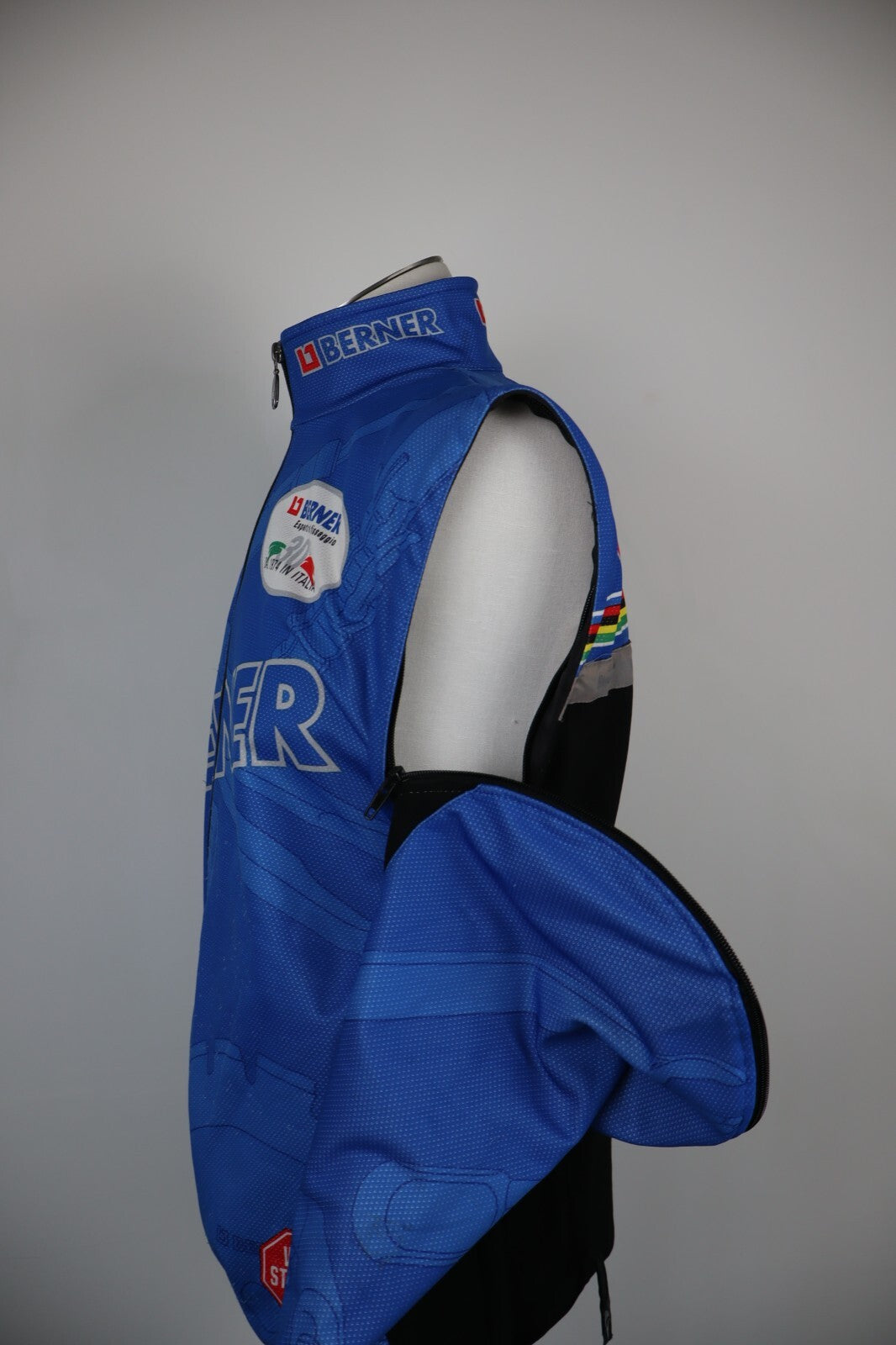 BIEMME BERNER GIUBBINO SMA NICATO SPORT CICLISMO UOMO M MAN BIKERS JACKET