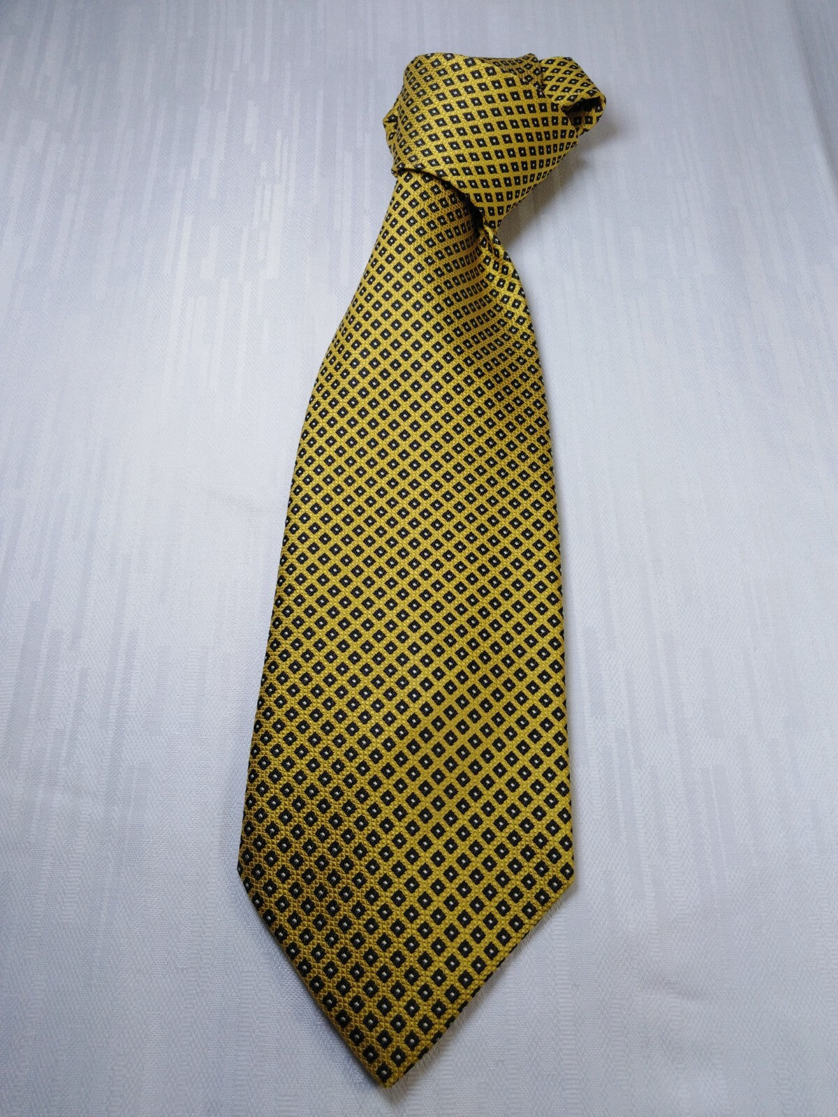 LUIGI PANZANAPOLI 100%  SILK TIE SETA CRAVATTA NECKTIE MADE IN ITALY