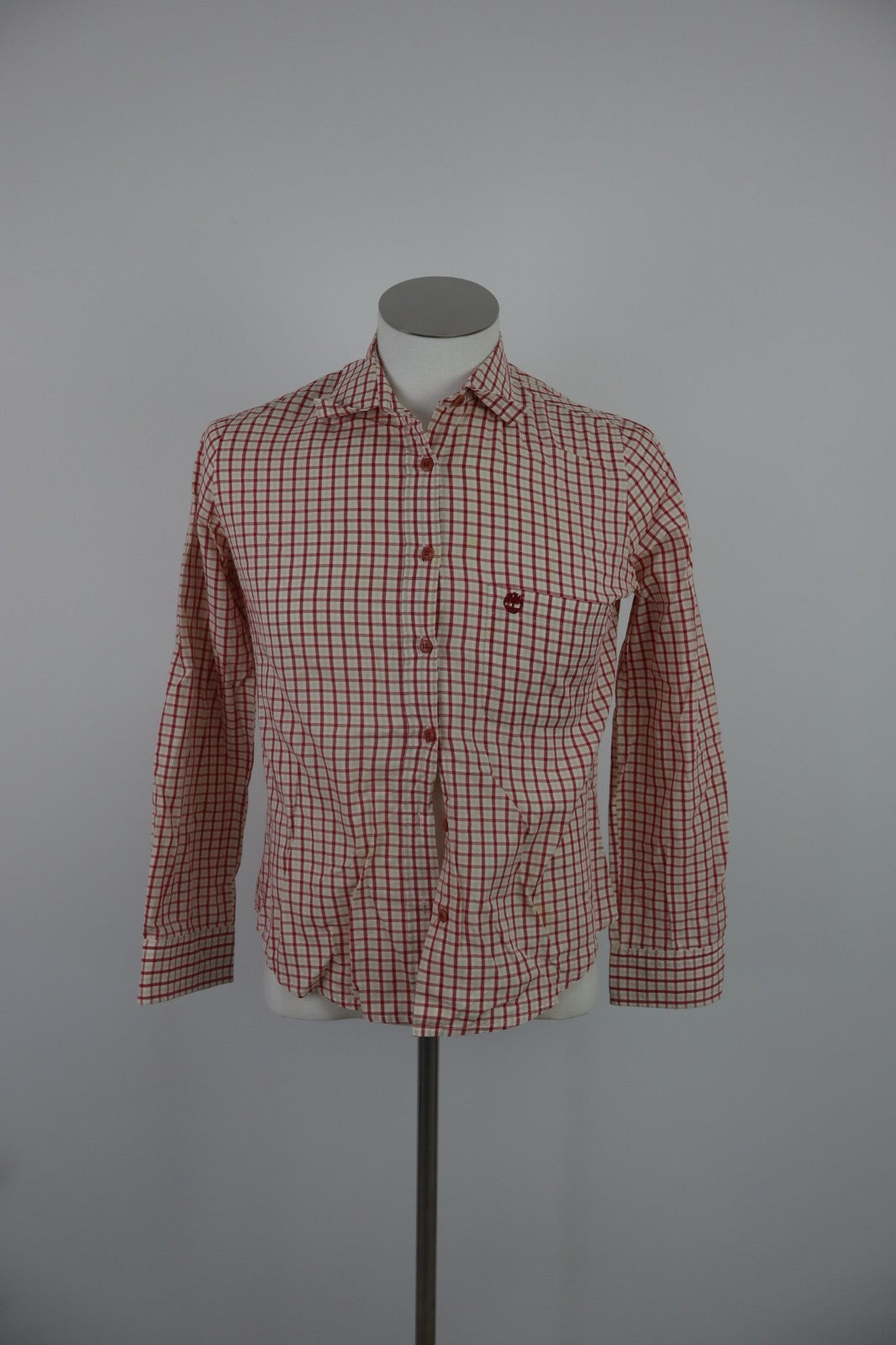 TIMBERLAND CAMICIA UOMO TG. S MAN CASUAL VINTAGE SHIRT COTONE COTTON LOGO