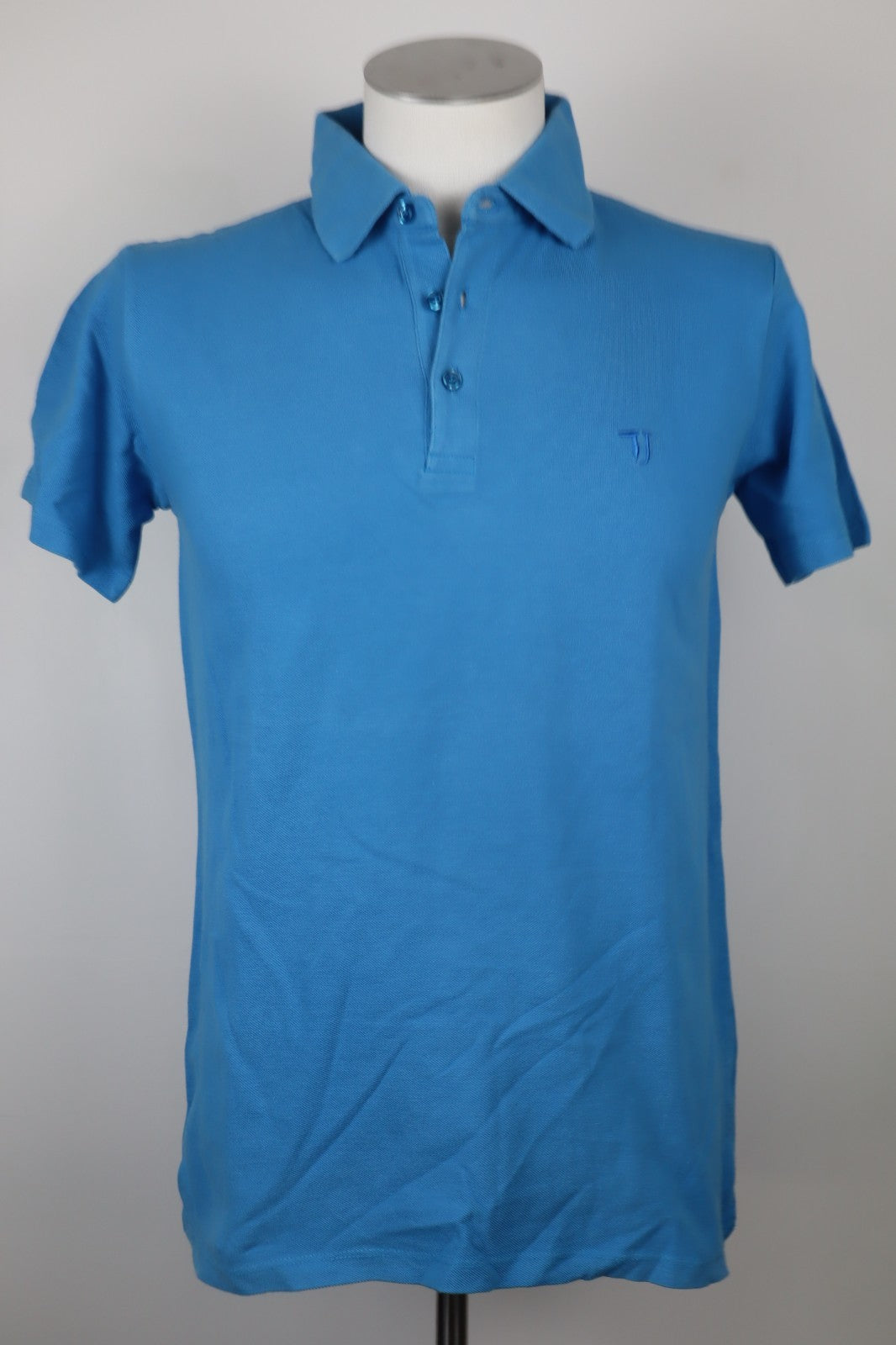 TRUSSARDI JEANS POLO MAGLIA UOMO COTONE TG. S MAN COTTON SHIRT CASUAL VINTAGE