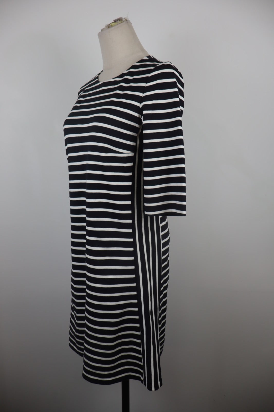 EMME MARELLA VESTITO ABITO DONNA TG. M WOMAN CASUAL VINTAGE DRESS MANICHE A 3/4