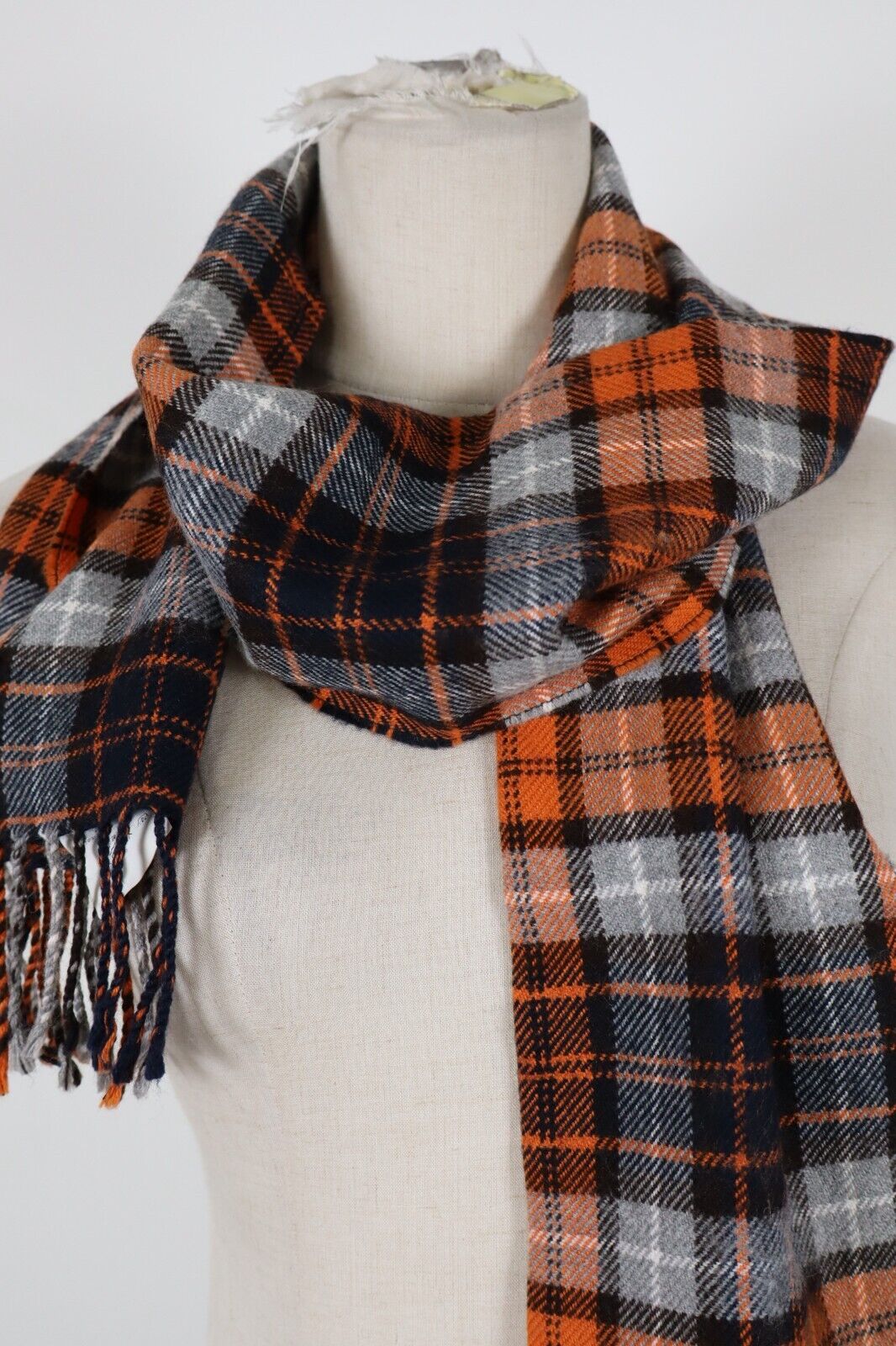 ARMANI JEANS SCIARPA LANA UOMO DONNA UNISEX WOMAN MAN VINTAGE CASUAL SCARF