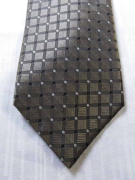 PICARDI NAPOLI 100% SETA SILK TIE CRAVATTA NECKTIE ITALY VINTAGE SELF TIPPED