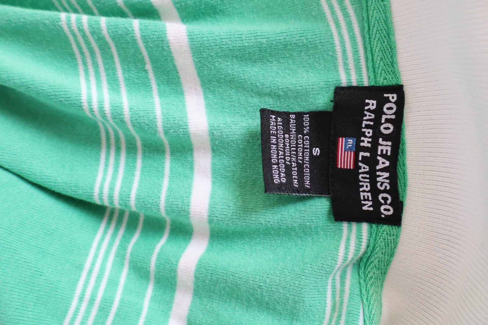 POLO JEANS RALPH LAUREN POLO DONNA COTONE TG. L WOMANSHIRT CASUAL VINTAGE