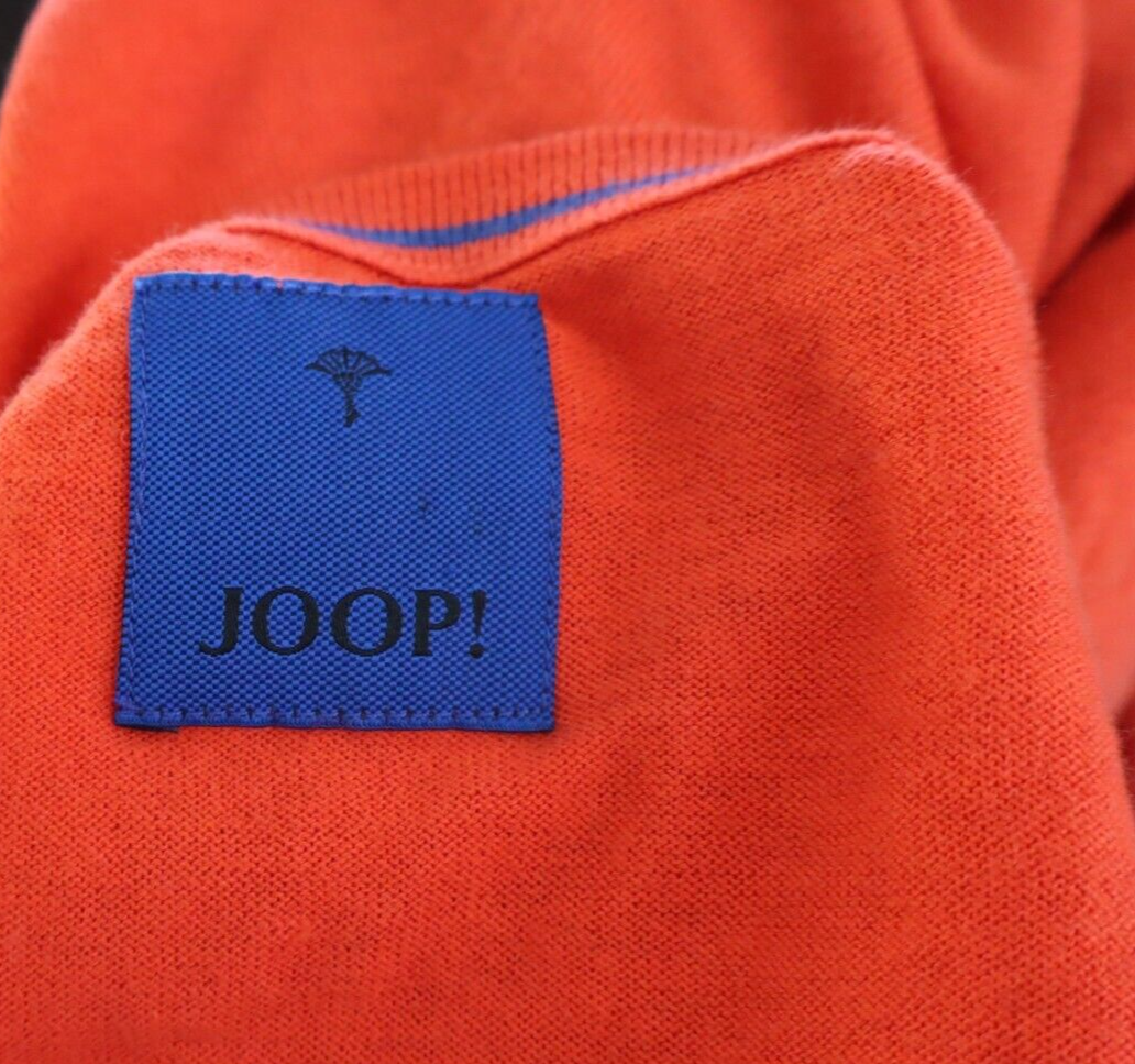 JOOP! MAGLIONE MAGLIA COTONE CASHMERE UOMO TG L MAN SWEATER CASUAL VINTAGE