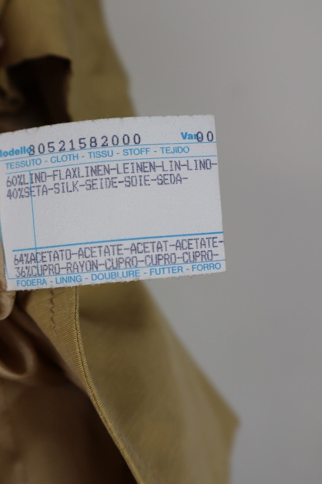 MARELLA BLAZER GIACCA DONNA Tg 42 WOMAN CASUAL VINTAGE JACKET LINO SETA