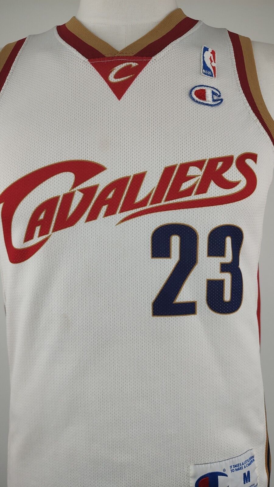 CHAMPION CAVALIERS JAMES 23 CANOTTA BASKET NBA T-SHIRT 10 ANNI RAGAZZO SPORT