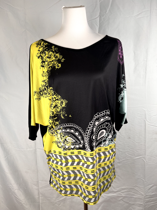 PIERRE CARDIN MAGLIA BLUSA DONNA TG. M WOMAN CASUAL VINTAGE T-SHIRT