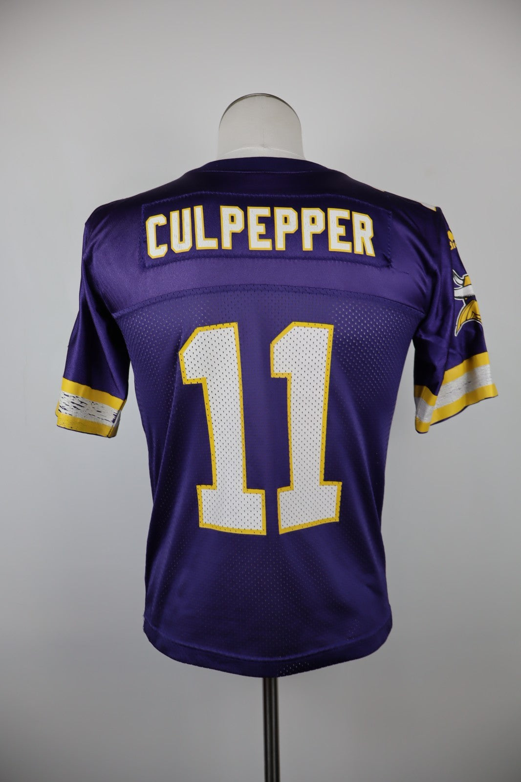 ADIDAS NFL VIKINGS CULPEPPER N 11 MAGLIA UOMO FOOTBALL  TG. S SPORT T-SHIRT MAN