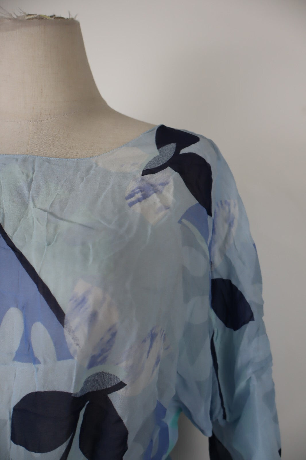 MARELLA MAGLIA DONNA TG. 48 WOMAN CASUAL VINTAGE T-SHIRT TOP SETA SILK CINTURA