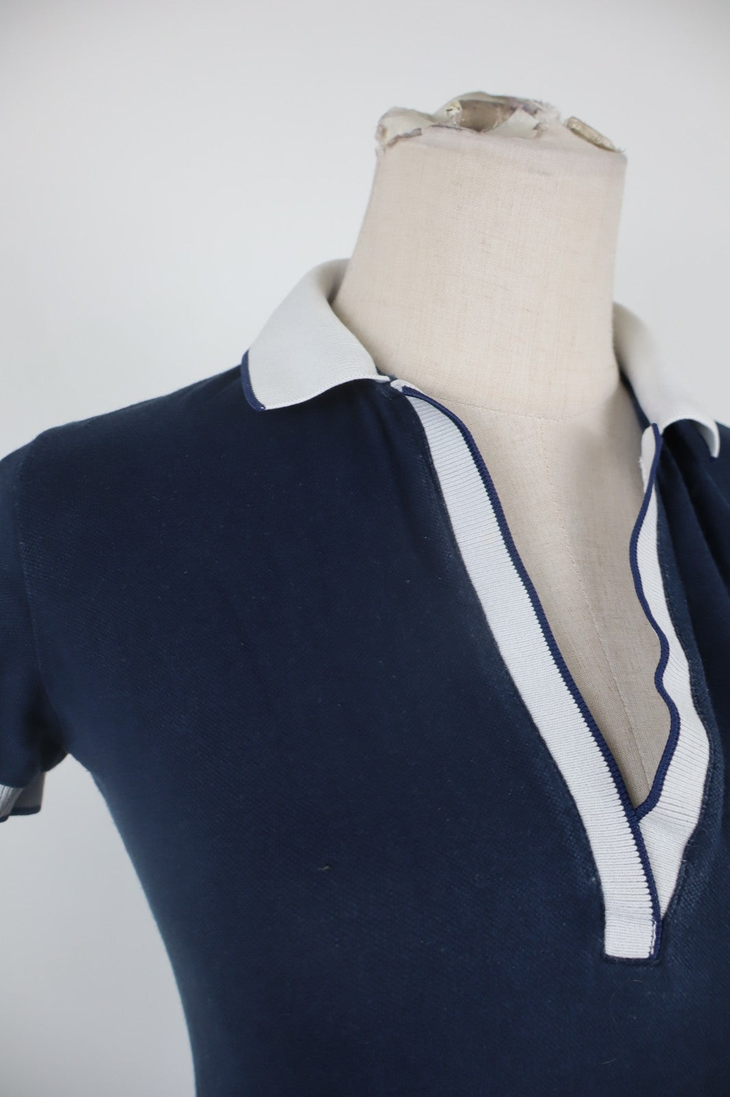 FRED PERRY POLO MAGLIA DONNA COTONE TG. S WOMAN COTTON SHIRT CASUAL VINTAGE