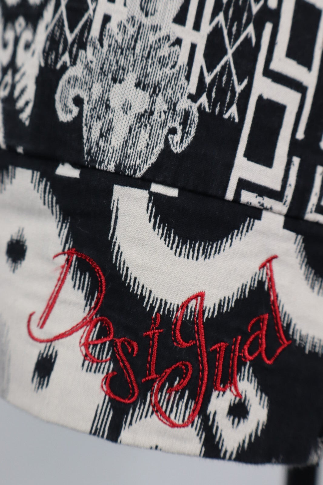 DESIGUAL VESTITO ABITO DONNA TG. L WOMAN CASUAL VINTAGE DRESS VARIOPINTO