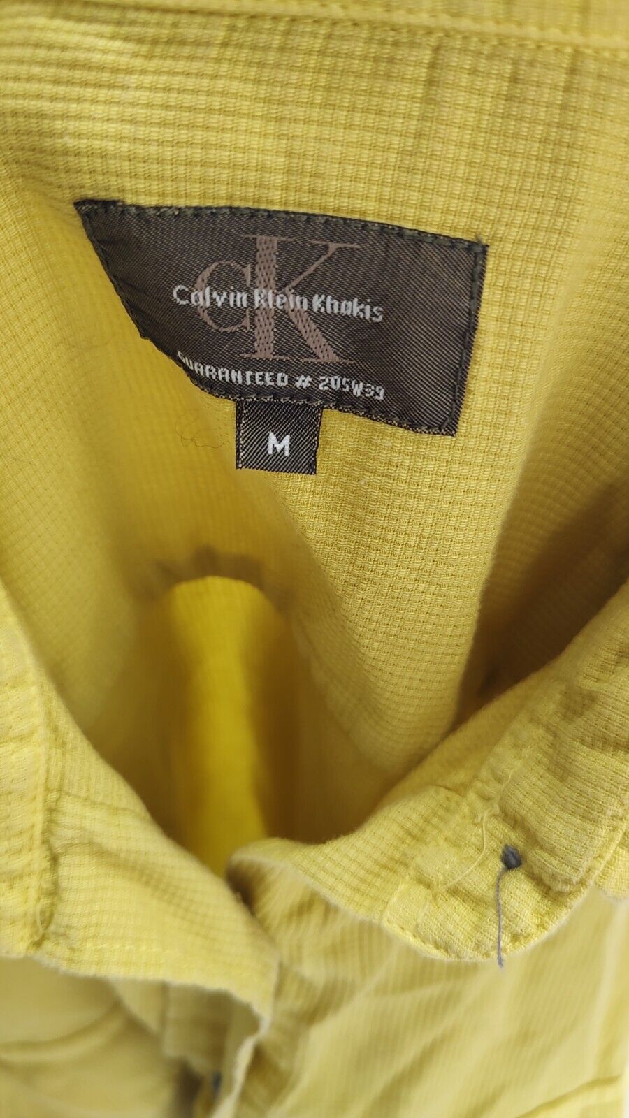 CALVIN KLEIN CAMICIA  DONNA TG. M WOMAN SHIRT CASUAL VINTAGE