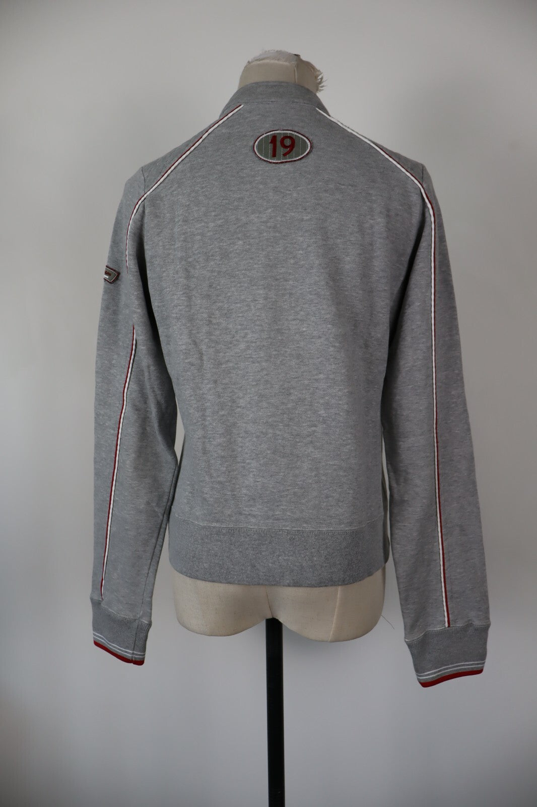 CHAMPION RACING TEAM FELPA ZIP DONNA Tg M WOMEN CASUAL VINTAGE SPORT SWEATSHIRT