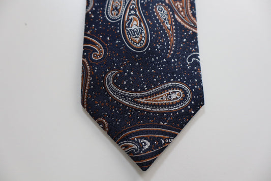 GUTTERIDGE 100% SILK TIE SETA CRAVATTA NECKTIE MADE IN ITALY CLASSIC