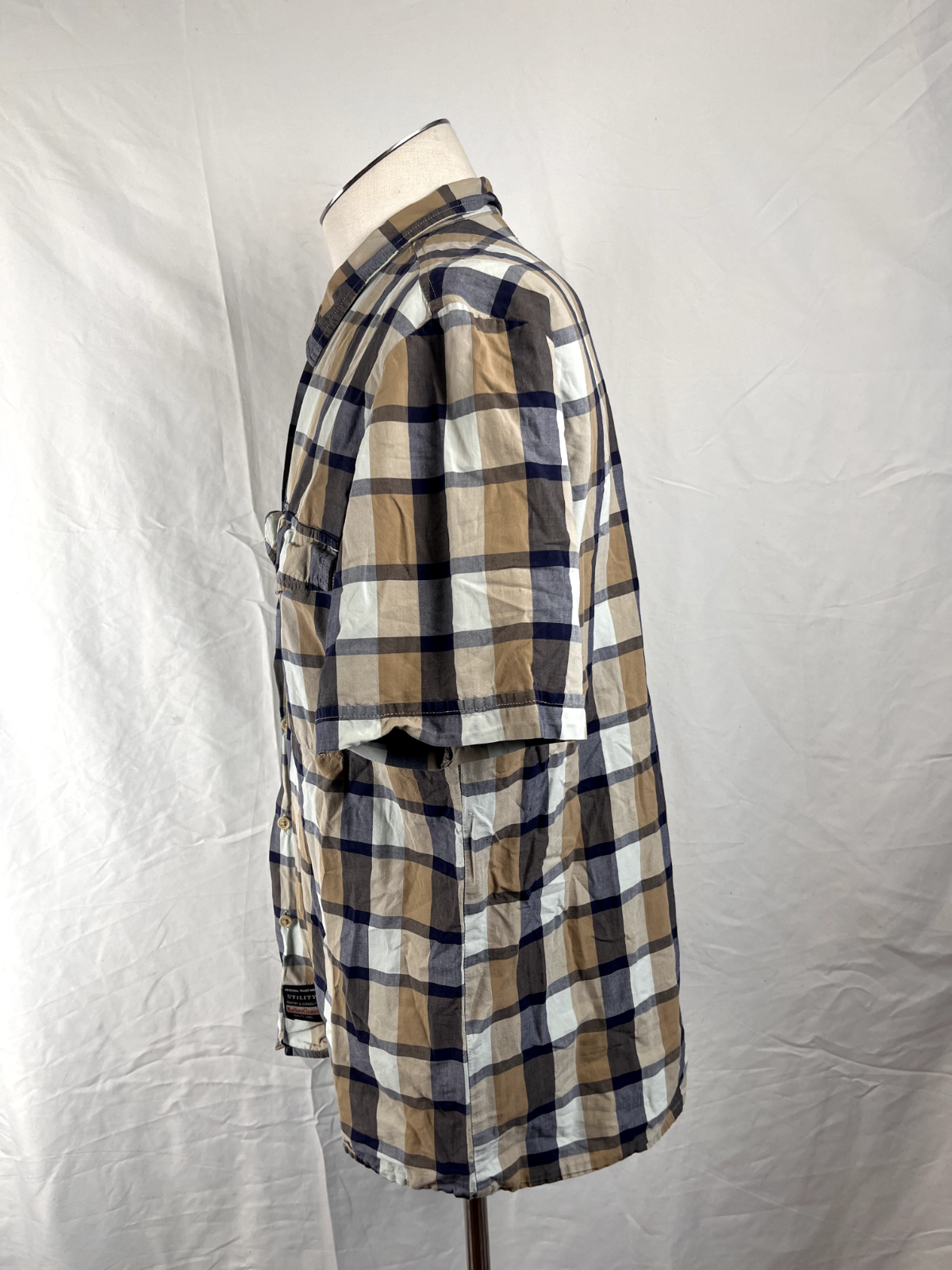 MARLBORO CLASSIC CAMICIA UOMO COTONE TG. L MAN CASUAL VINTAGE SHIRT COTTON