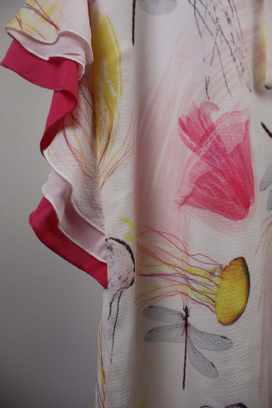 BYBLOS MAGLIA BLUSA SMANICATA DONNA TG. 34 WOMAN CASUAL VINTAGE T-SHIRT TOP LOGO