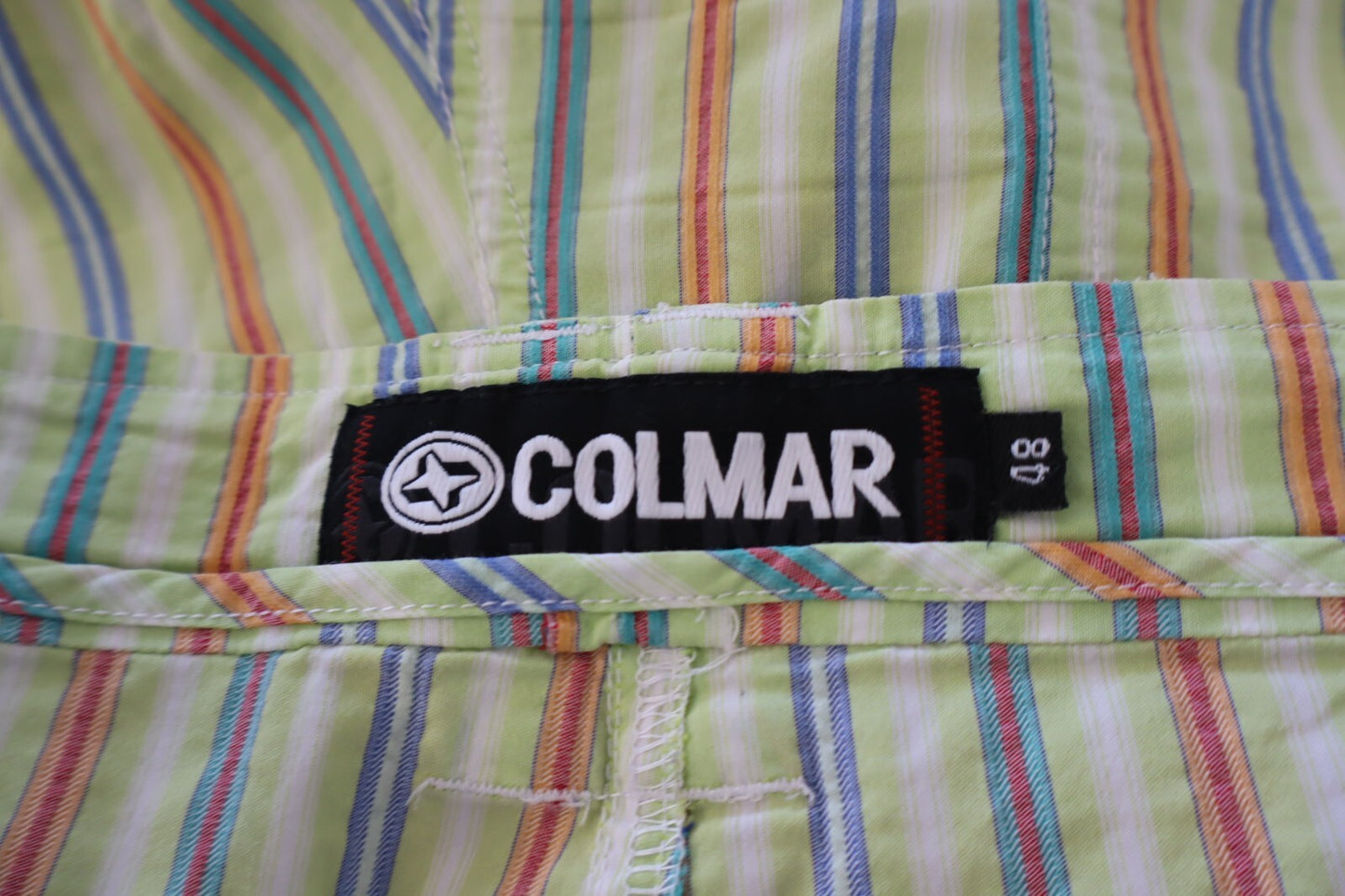COLMAR BERMUDA PANTALONE SHORTS UOMO TG 48 MAN VINTAGE CASUAL PANTS COTONE