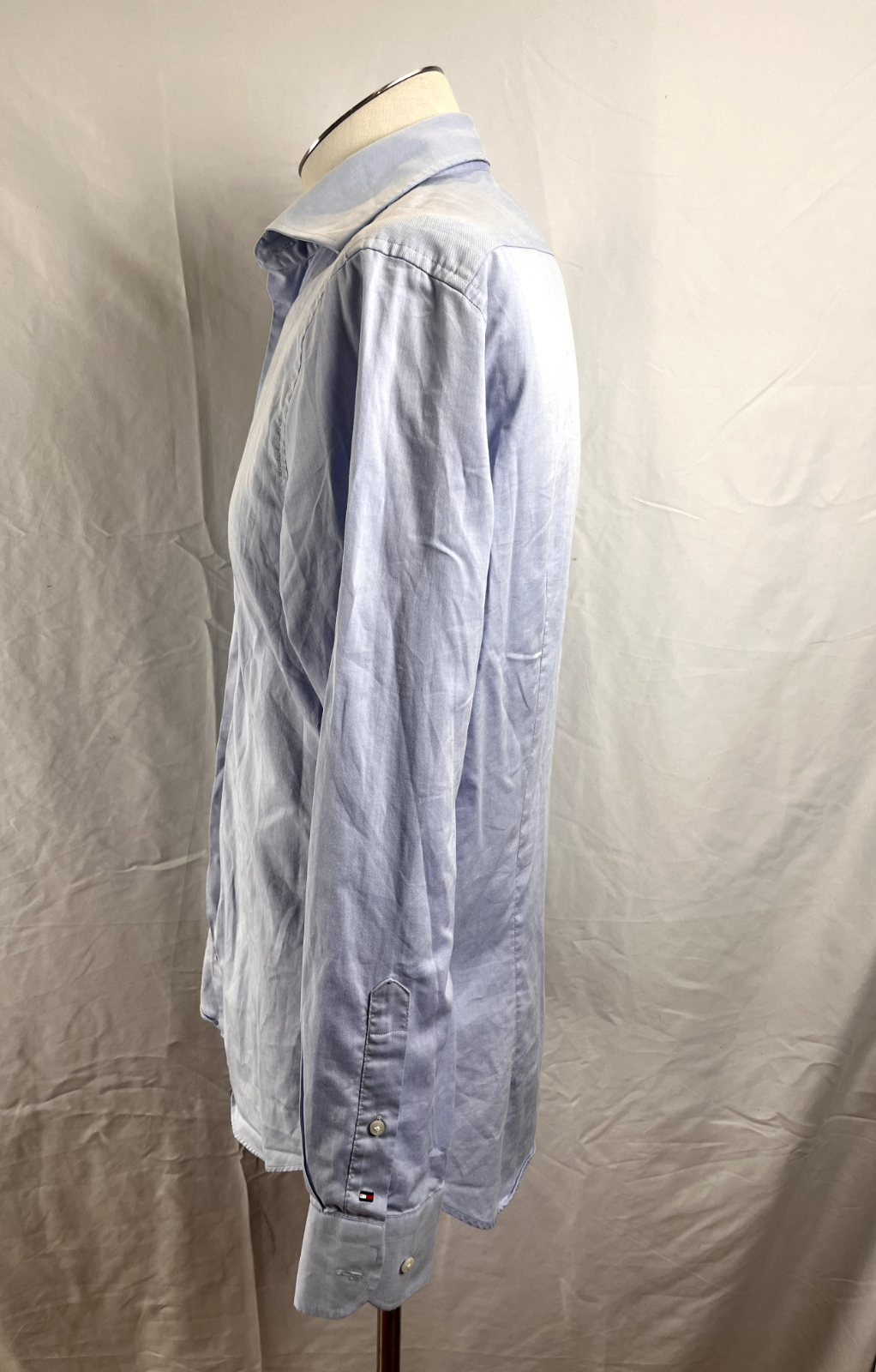 TOMMY HILFIGER CAMICIA UOMO COTONE TG. 38 - 15 MAN CASUAL VINTAGE COTTON SHIRT