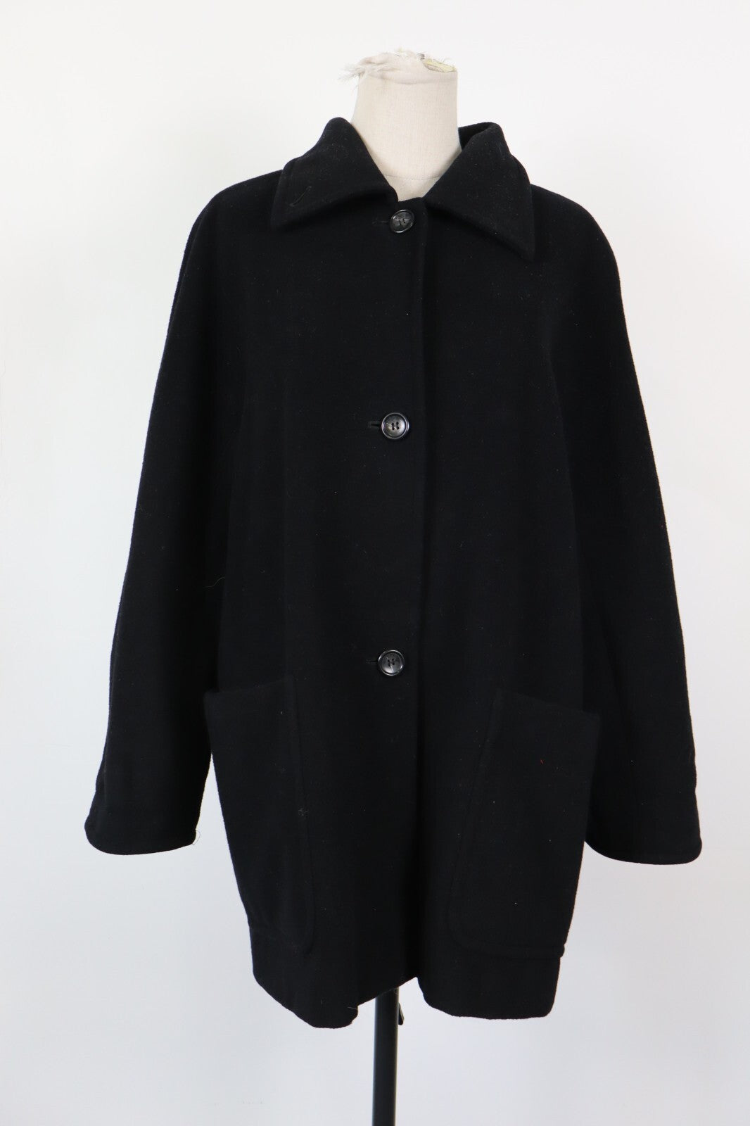 MAX MARA CAPPOTTO LANA GIACCA DONNA TG 44 WOMAN COAT VINTAGE CASUAL