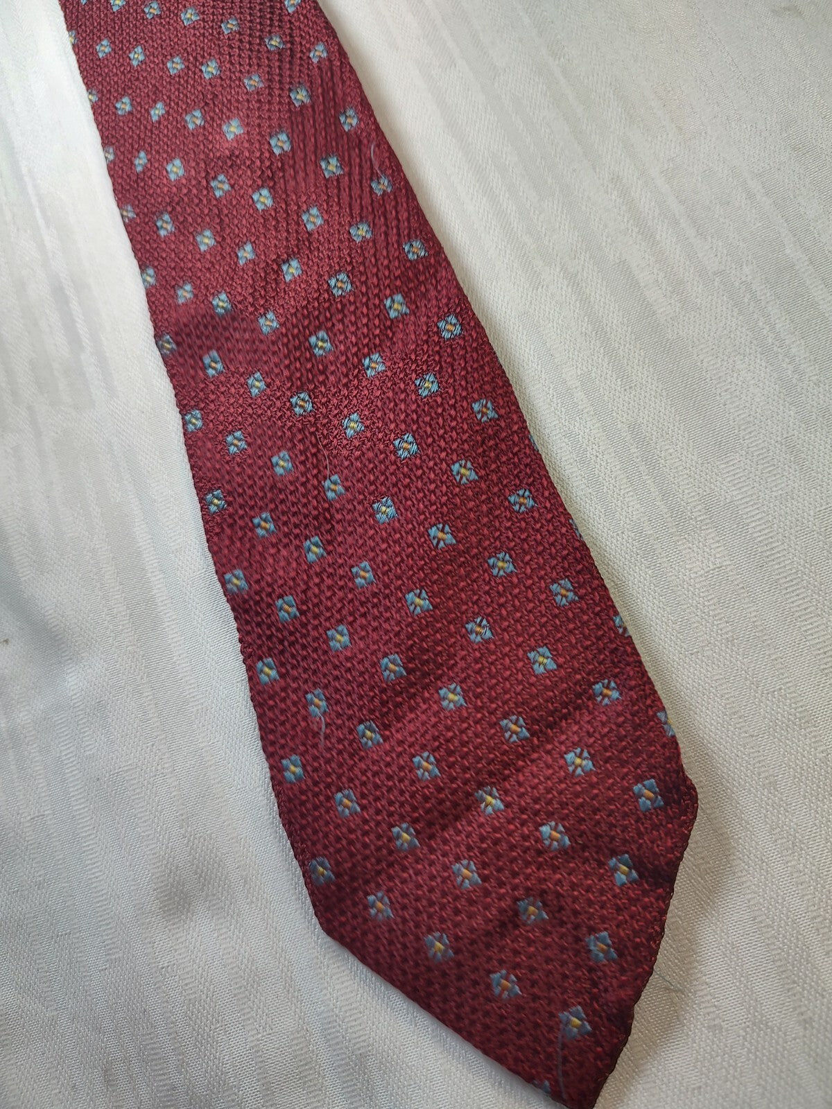ZANOLINI 100% SILK TIE SETA CRAVATTA NECKTIE MADE IN ITALY CLASSIC