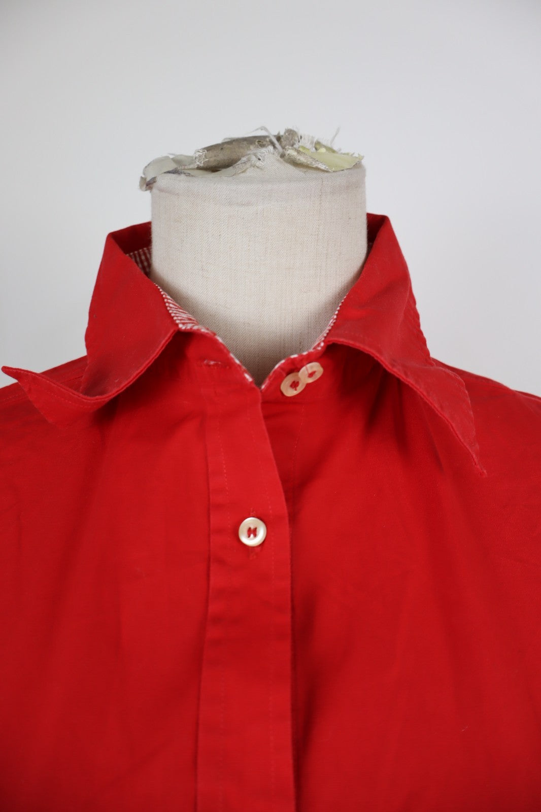BEST COMPANY CAMICIA  DONNA TG. 44 WOMAN SHIRT CASUAL VINTAGE COTONE COTTON