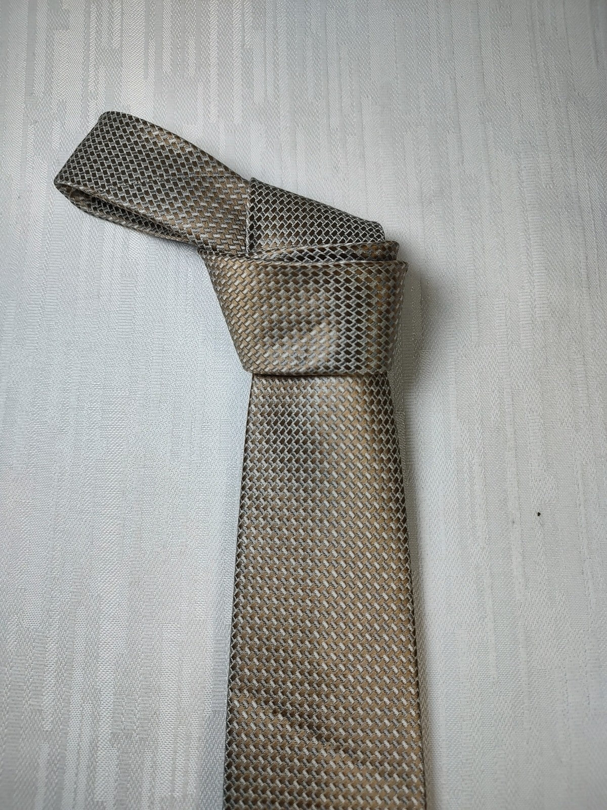 AUSTRALIAN 100% SILK TIE SETA CRAVATTA NECKTIE MADE IN ITALY CLASSIC