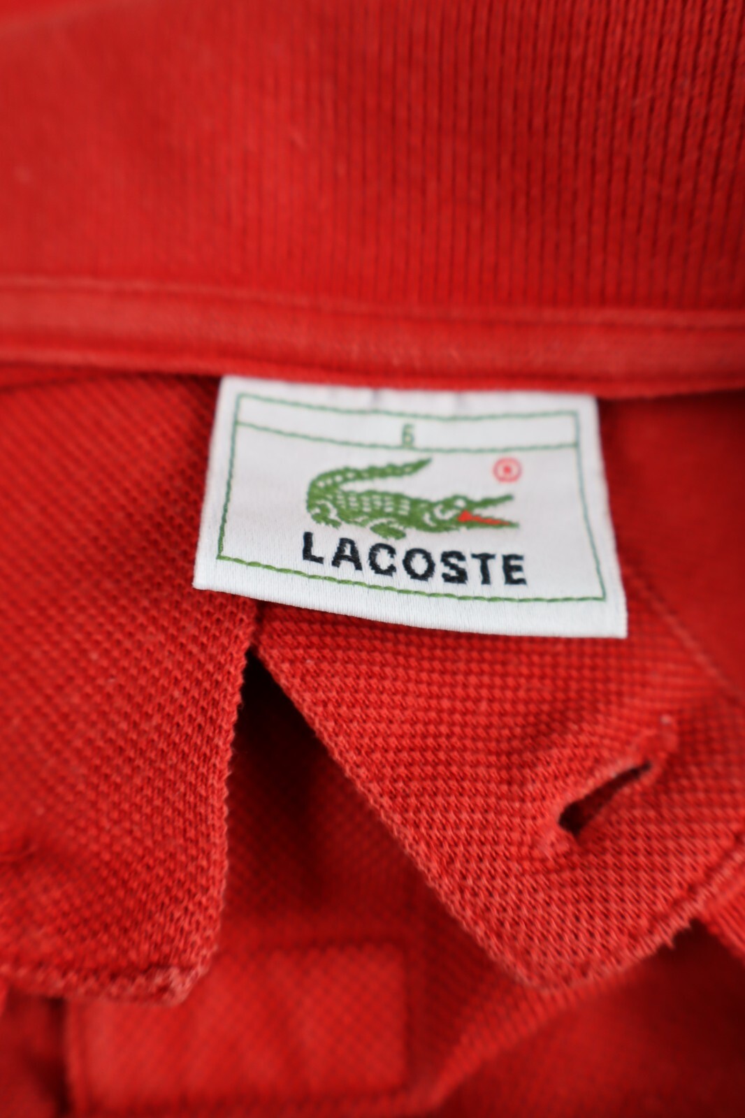 LACOSTE POLO MAGLIA UOMO COTONE TG. 6 MAN COTTON SHIRT CASUAL VINTAGE COTTON