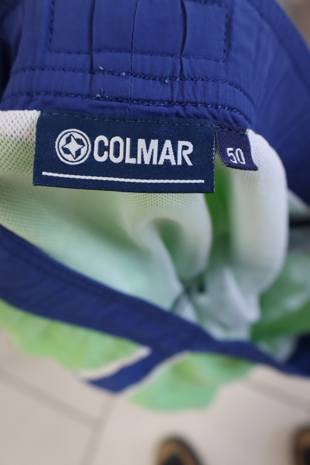 COLMAR COSTUME PANTALONCINO MARE UOMO TG 50 MAN SEA SWIMSUIT VINTAGE CASUAL