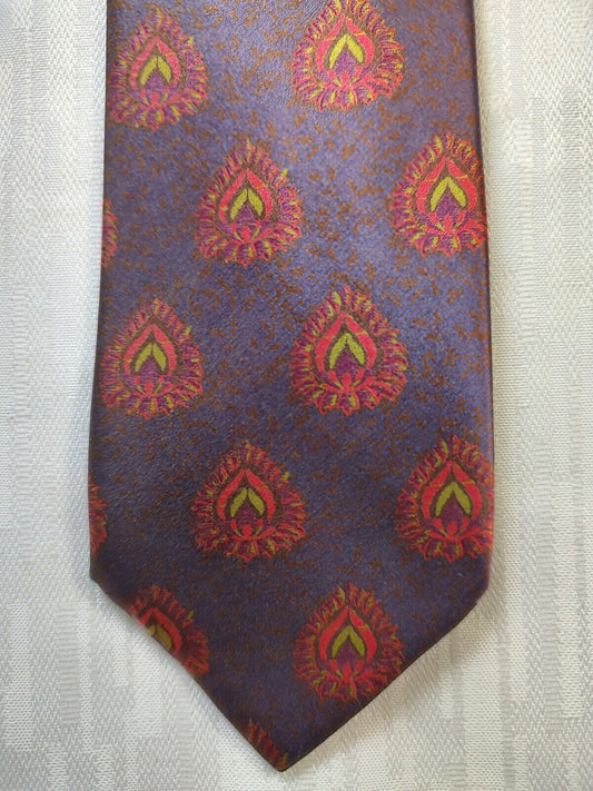 GIANFRANCO FERRE' 100% SILK TIE SETA CRAVATTA NECKTIE MADE IN ITALIA CLASSIC