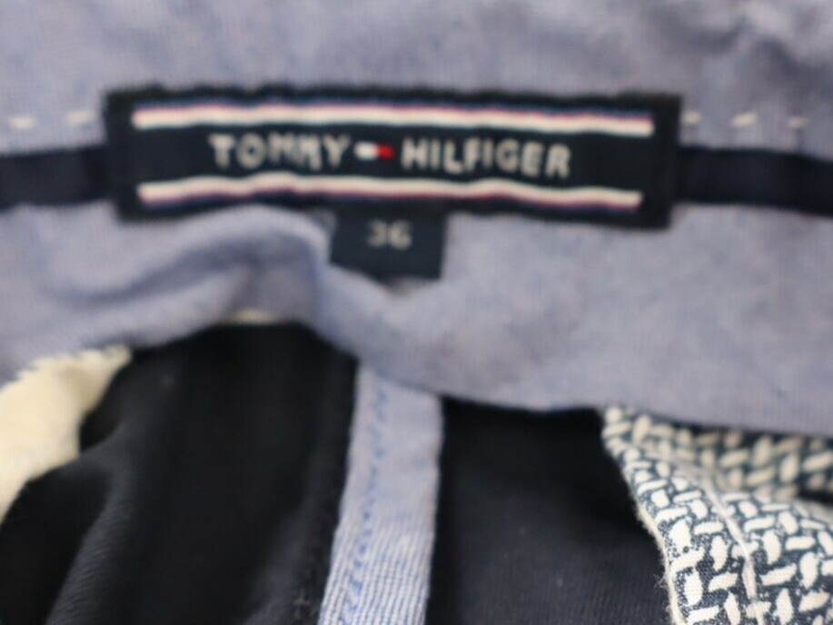 TOMMY HILFIGER PANTALONI BERMUDA UOMO TG. 36 MAN PANTS CASUAL VINTAGE COTONE