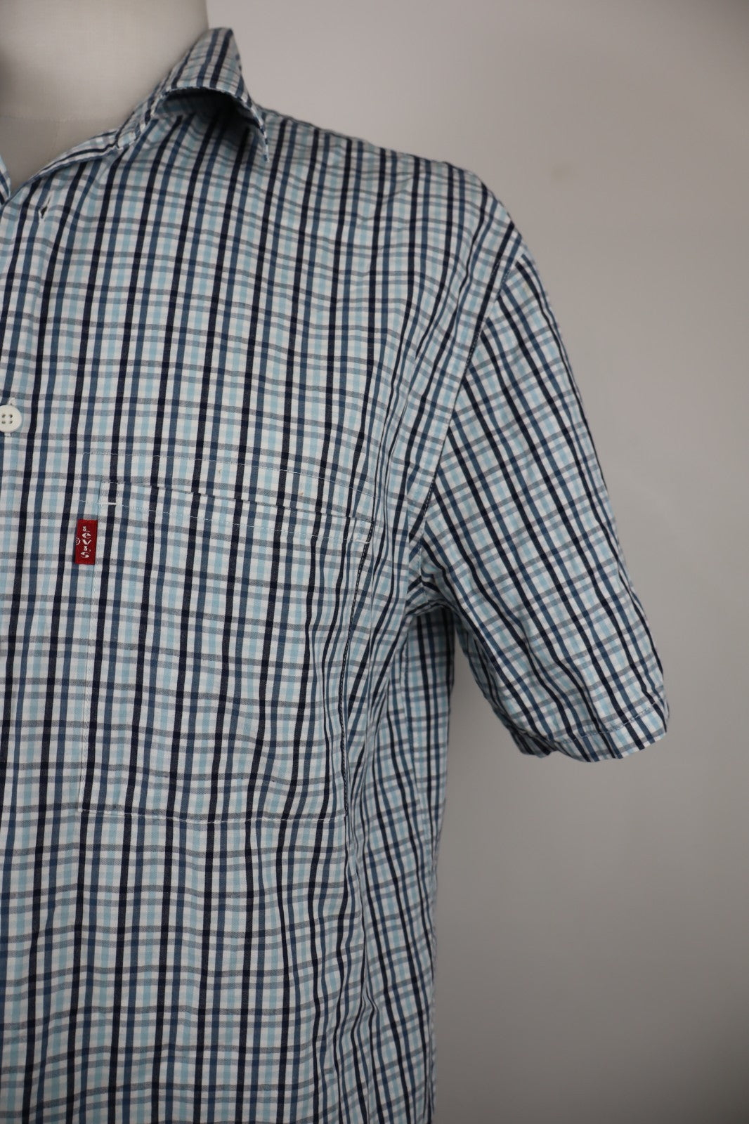LEVI'S RED TAB CAMICIA UOMO TG. L MAN CASUAL VINTAGE MAN COTONE COTTON LOGO