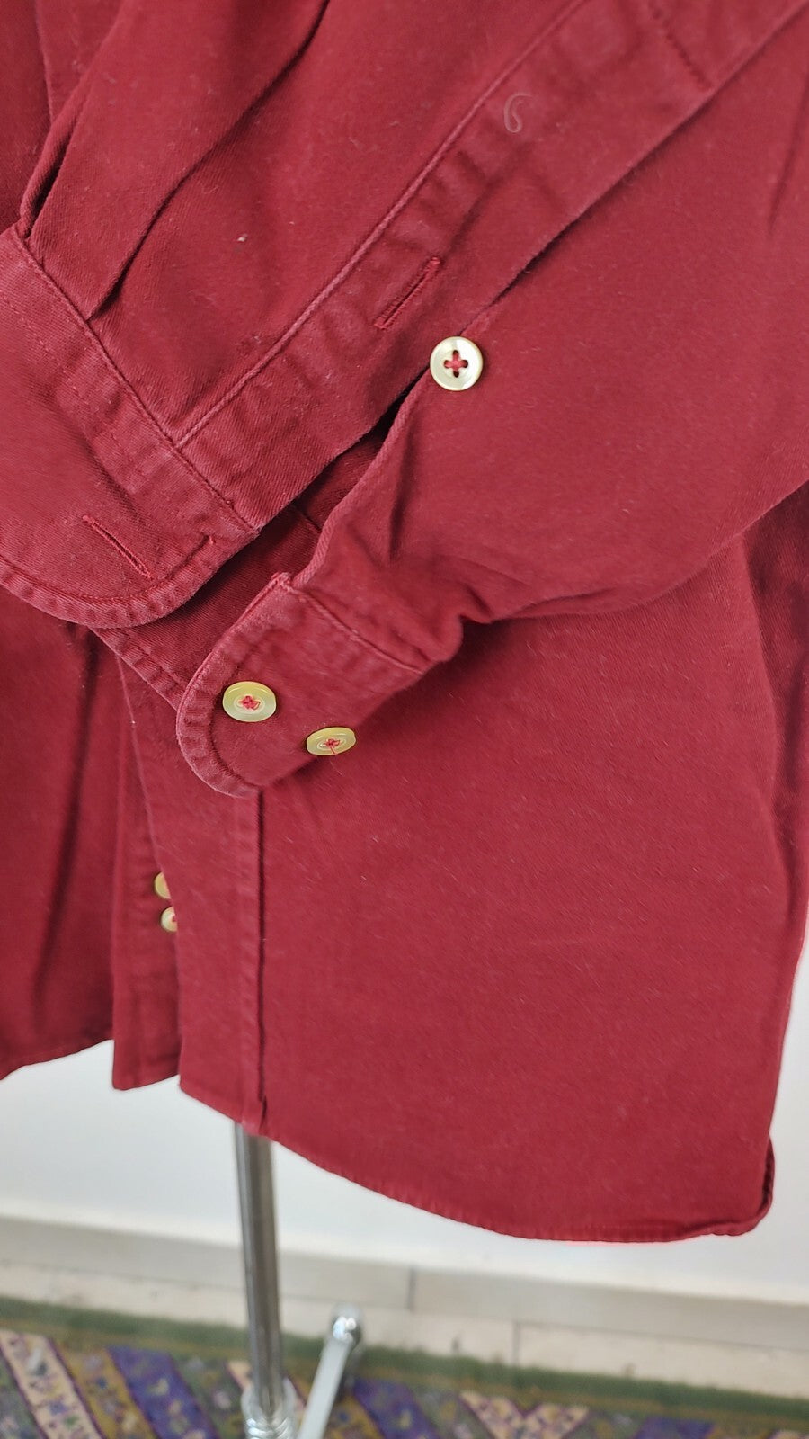 AVIREX CAMICIA SHIRT UOMO Tg M MAN VINTAGE CASUAL COTONE