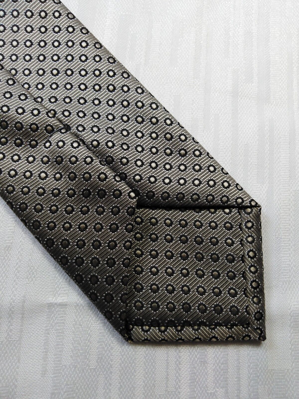 GIORGIO MARIANI 100% SETA SILK TIE CRAVATTA NECKTIE ITALY VINTAGE SELF TIPPED