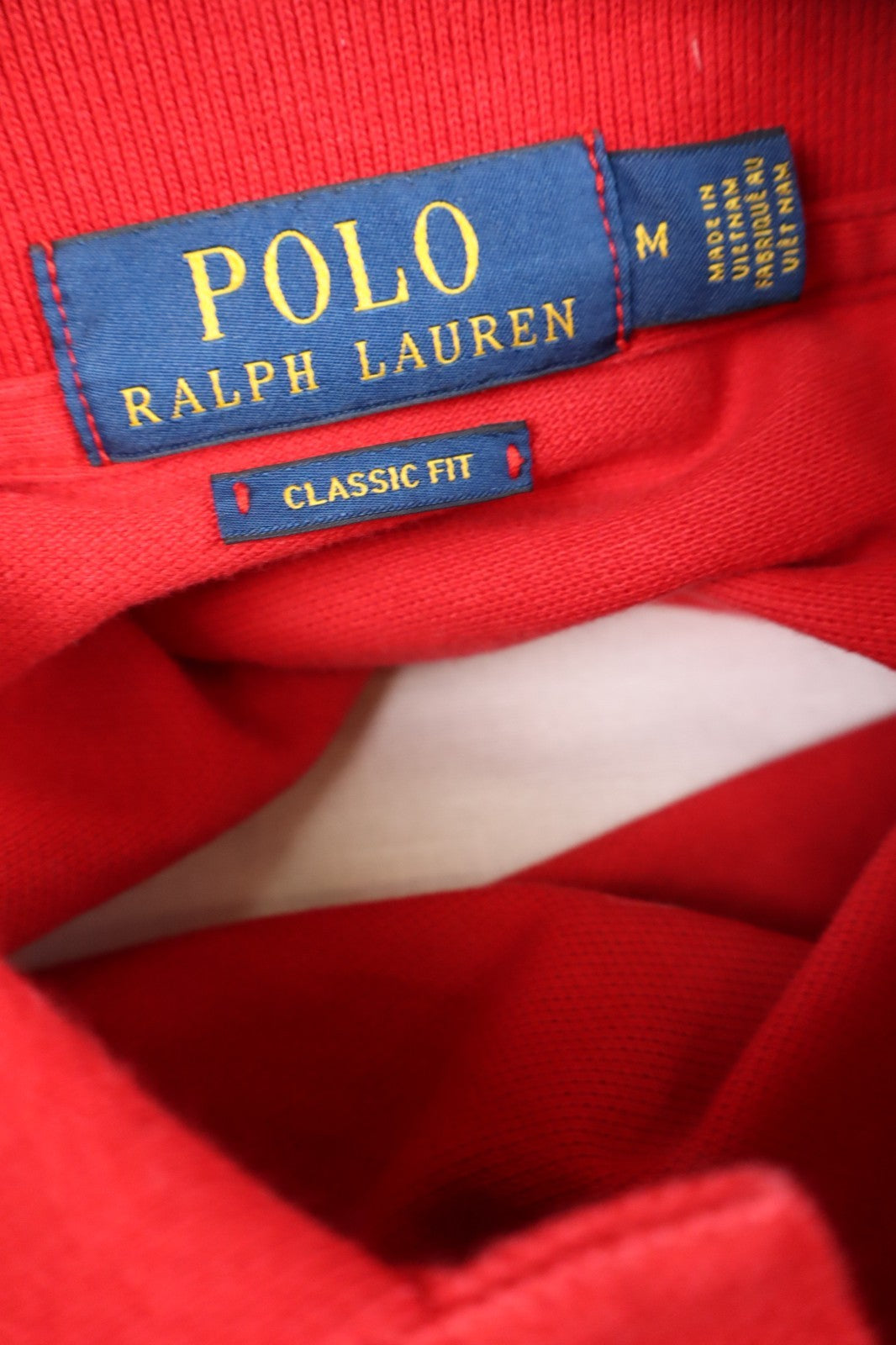 RALPH LAUREN POLO MAGLIA UOMO TG M MAN T-SHIRT CASUAL VINTAGE COTONE