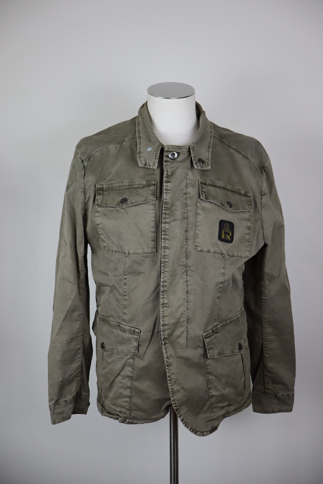 REFRIGIWEAR GIUBBINO LEGGERO GIACCA UOMO Tg 48 MAN CASUAL VINTAGE JACKET